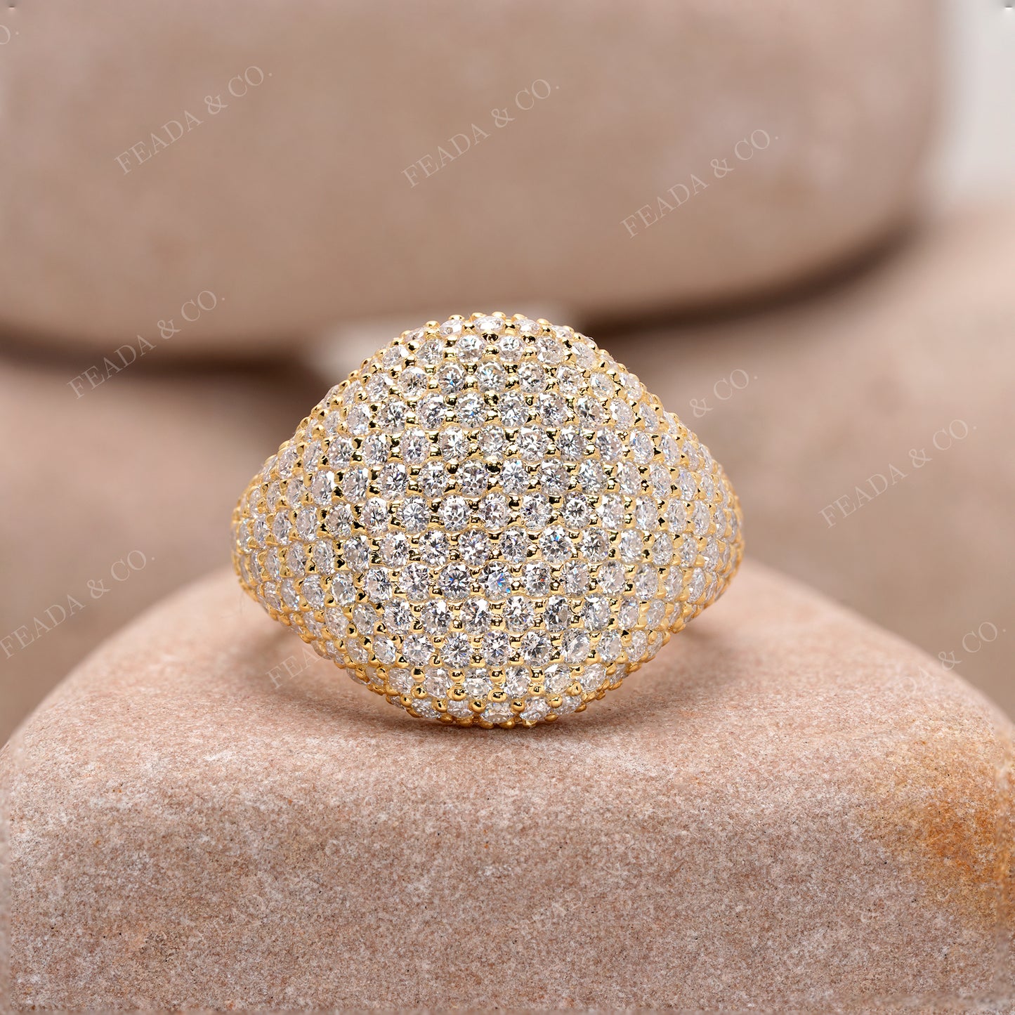 2.342 CT Round Cut Colorless Engagement Ring