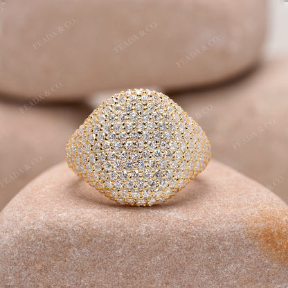2.342 CT Round Cut Colorless Engagement Ring