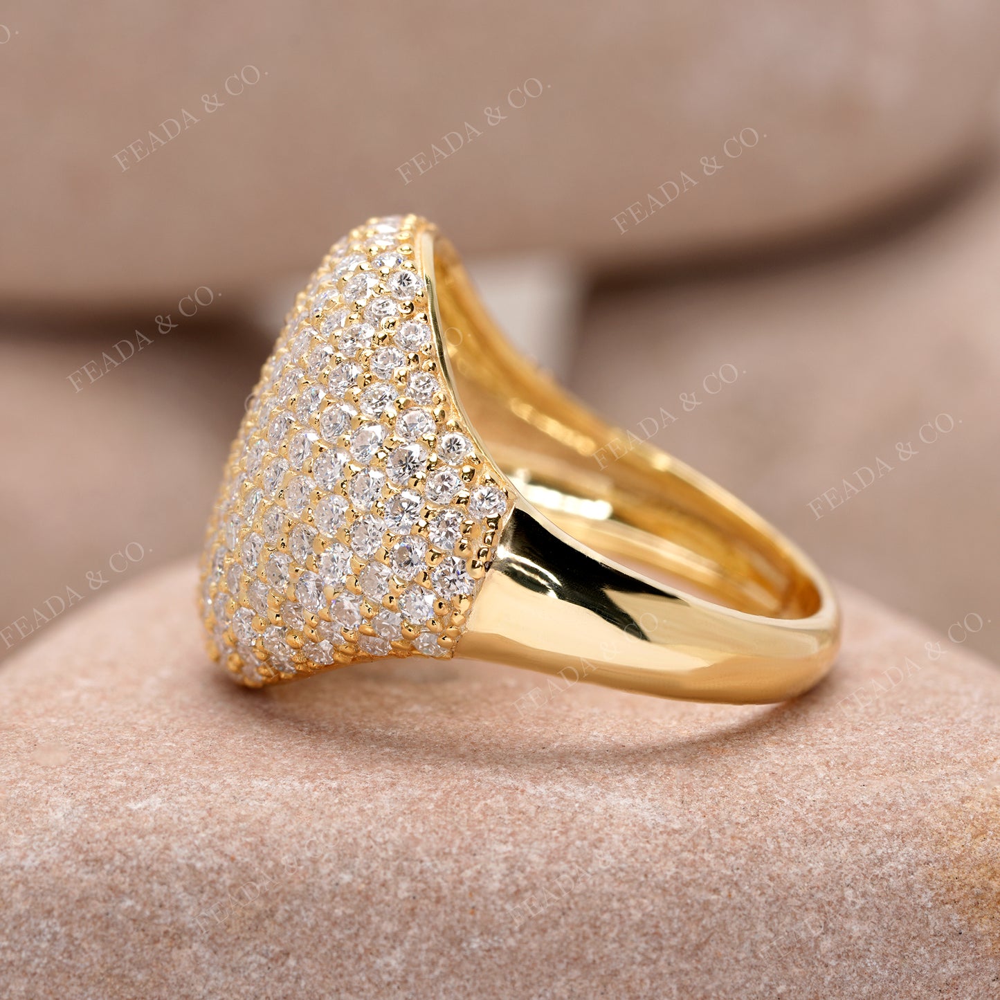 2.342 CT Round Cut Colorless Engagement Ring