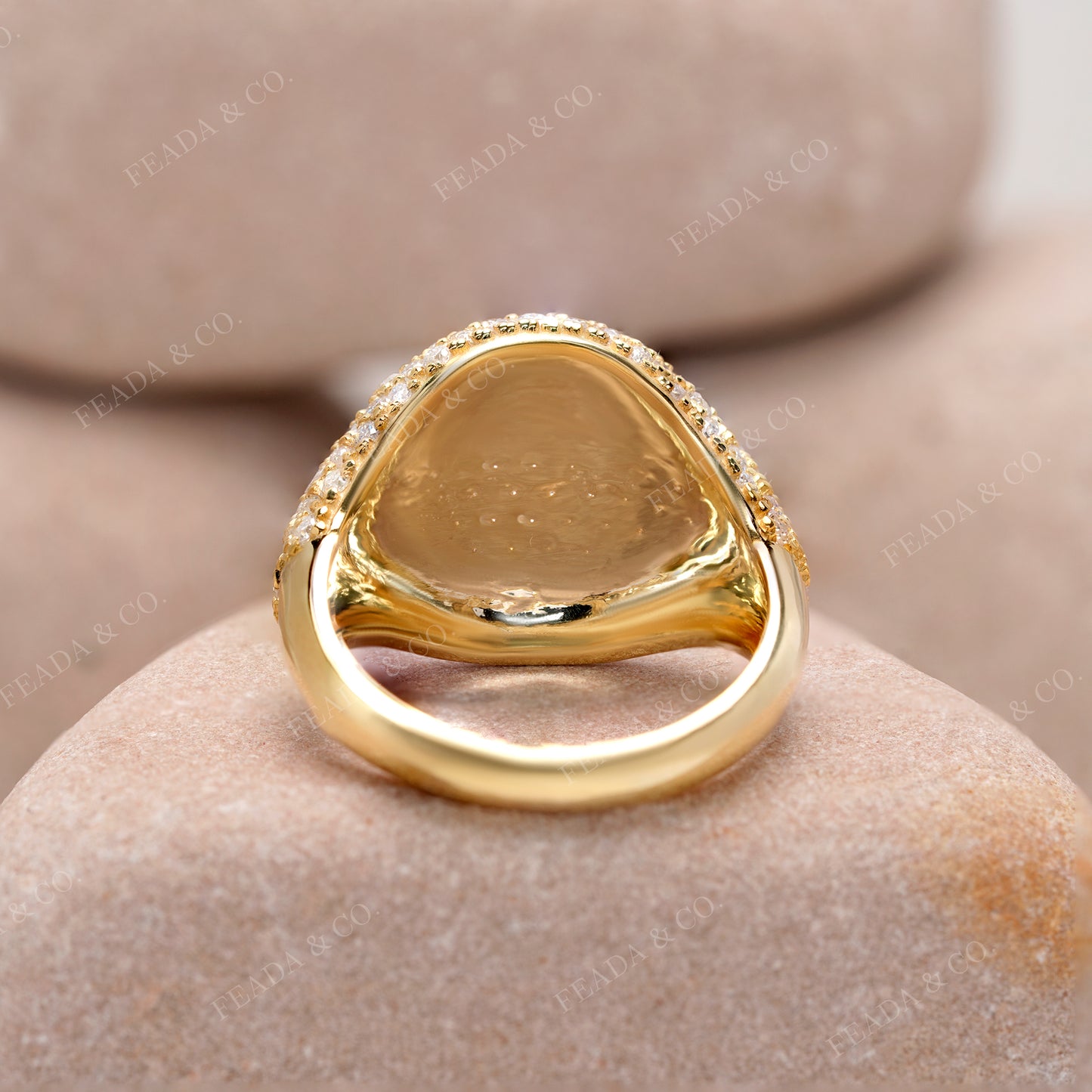 2.342 CT Round Cut Colorless Engagement Ring