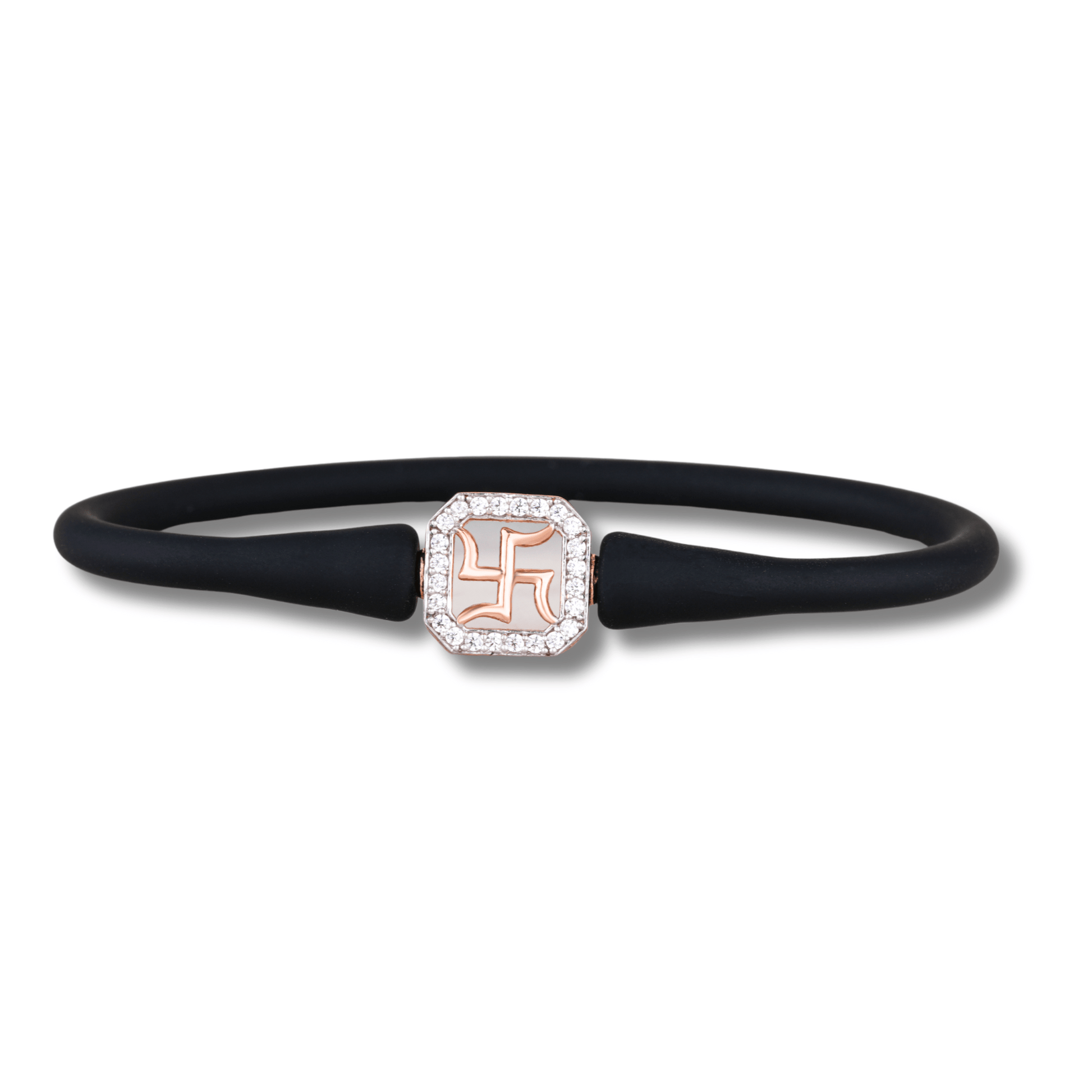 Swastik Emblem Charm Bracelet