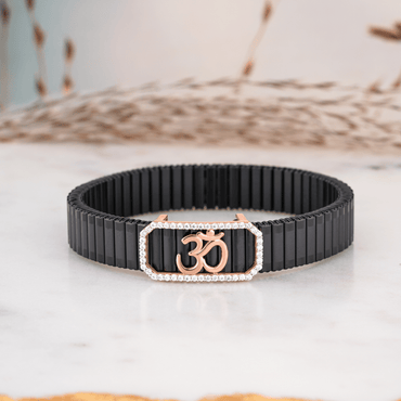 Om Emblem Rolax Bracelet