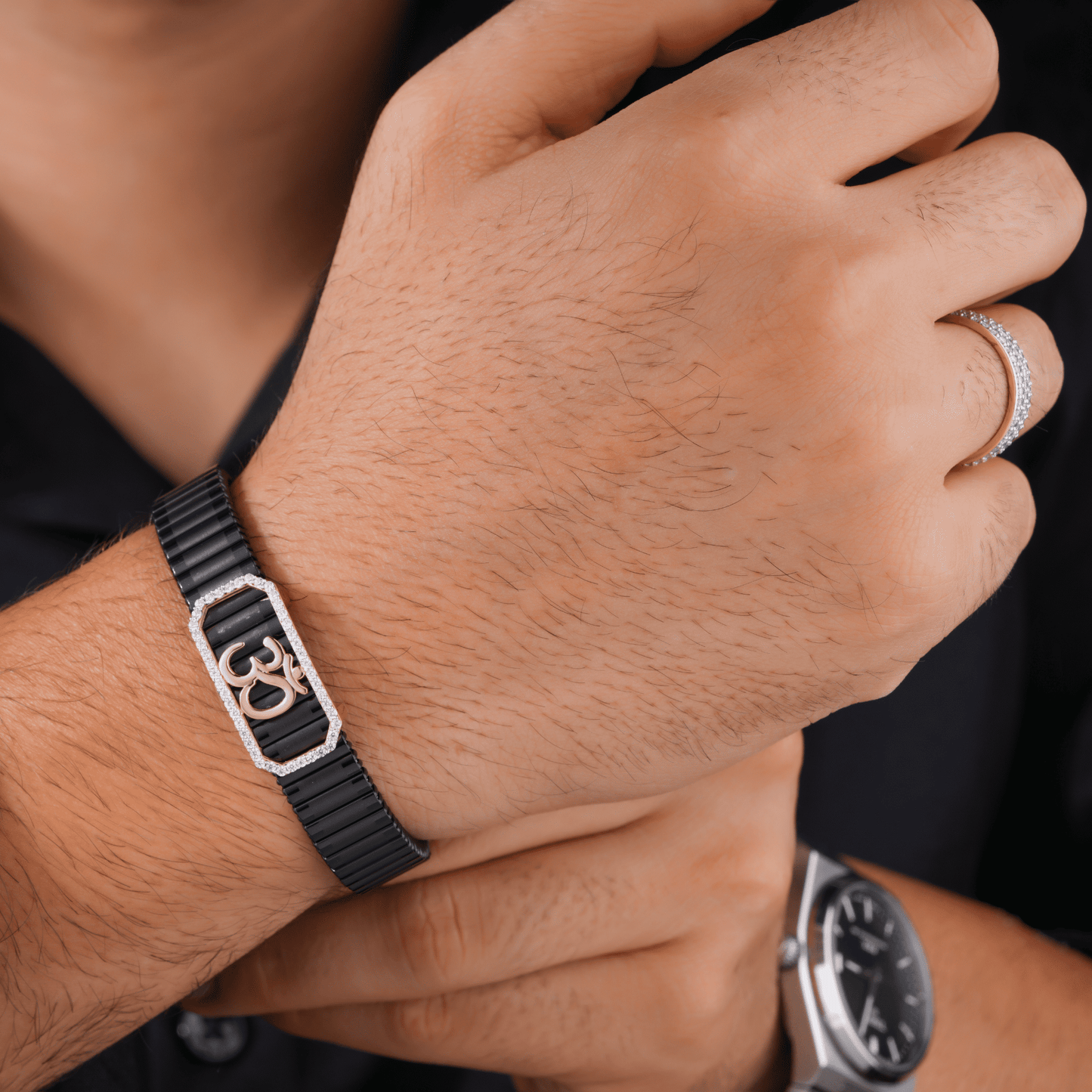 Om Emblem Rolax Bracelet