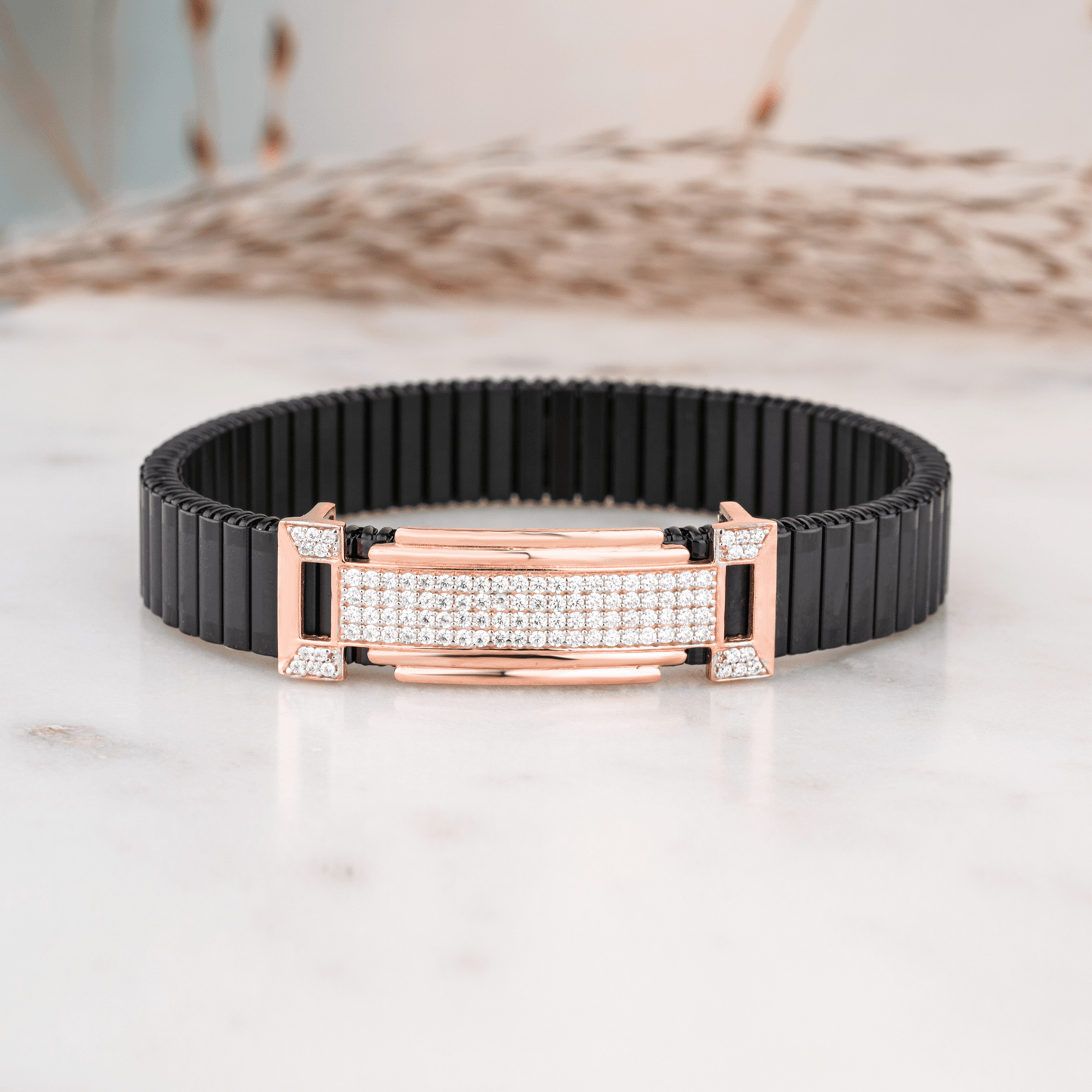 Shimmering Diamond Rolax Bracelet