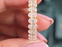 5.75 CT Oval Cut Colorless Engagement Ring