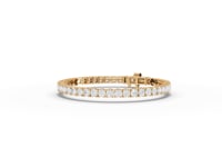 Round Moissanite Diamond Tennis Bracelet 3.50 MM Diamond