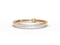 Marquise Moissanite Diamond Tennis Bracelet
