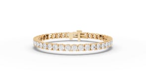 Round Moissanite Diamond Tennis Bracelet 4.00 MM Diamond