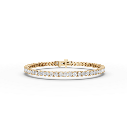 Round Moissanite Diamond Tennis Bracelet 2.70 MM Diamond