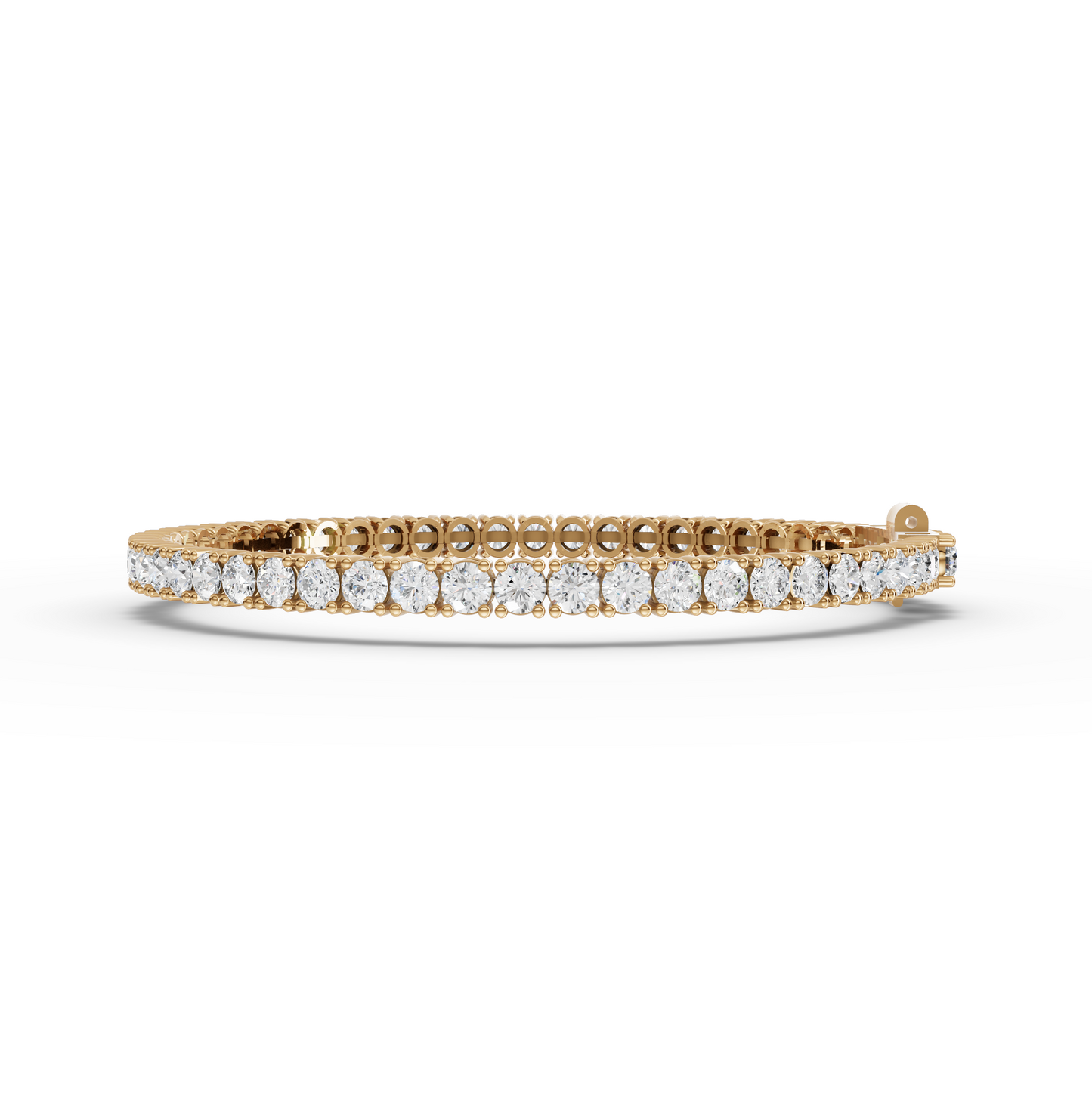 Round Moissanite Diamond Tennis Bracelet 3.00 MM Diamond