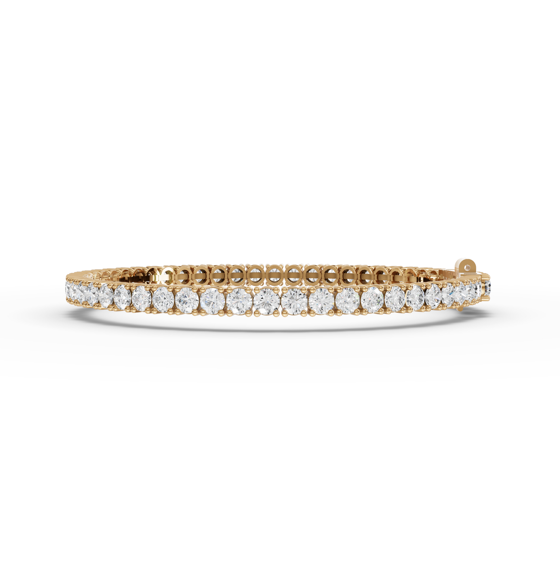 Round Moissanite Diamond Tennis Bracelet 3.00 MM Diamond