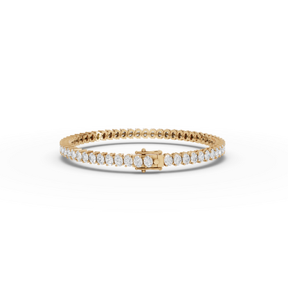 Oval Moissanite Diamond Tennis Bracelet