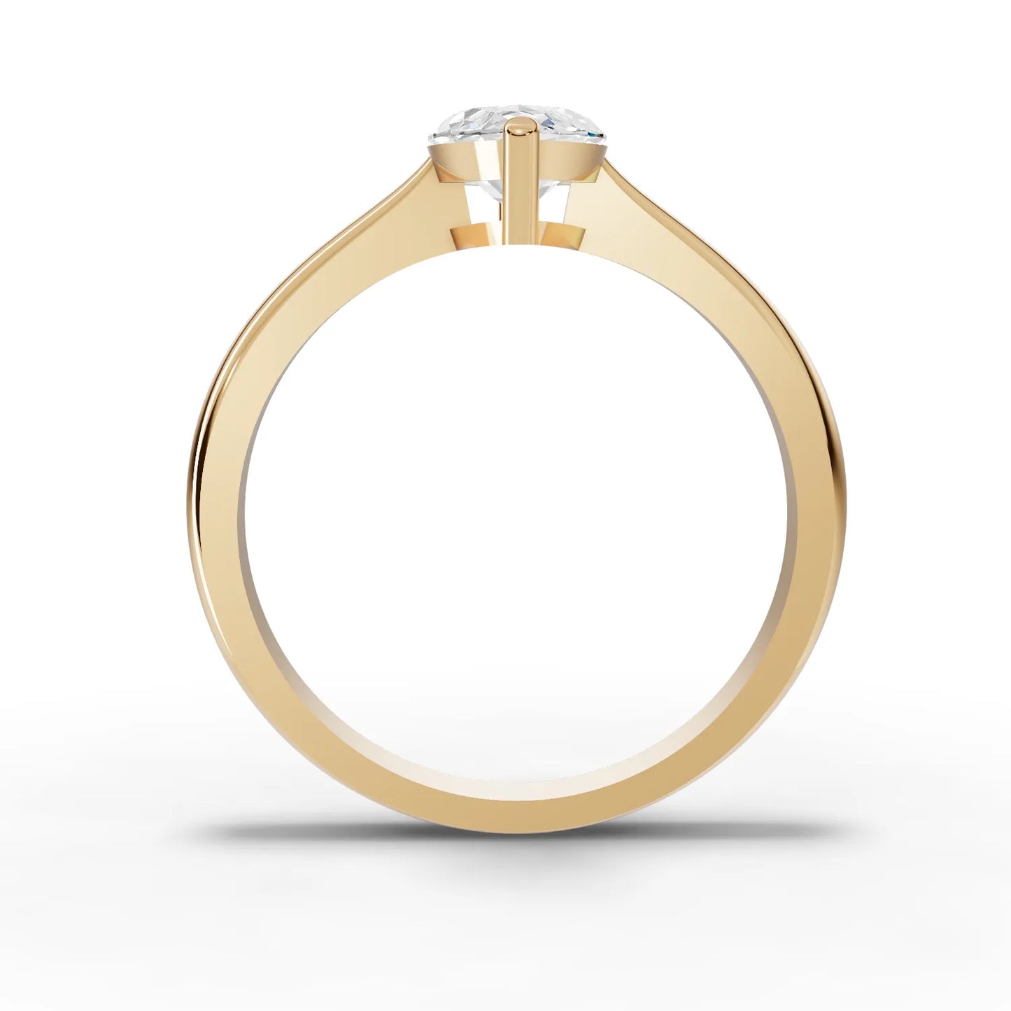 Marquise Solitaire Lab Diamond Ring